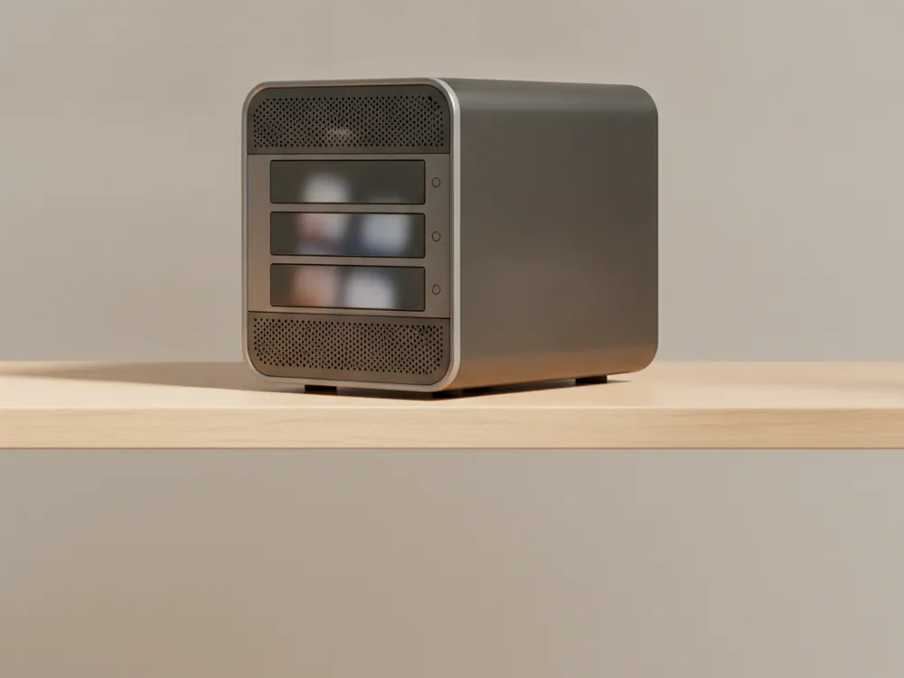 Core S1: The office server: files, backup, apps, cameras.