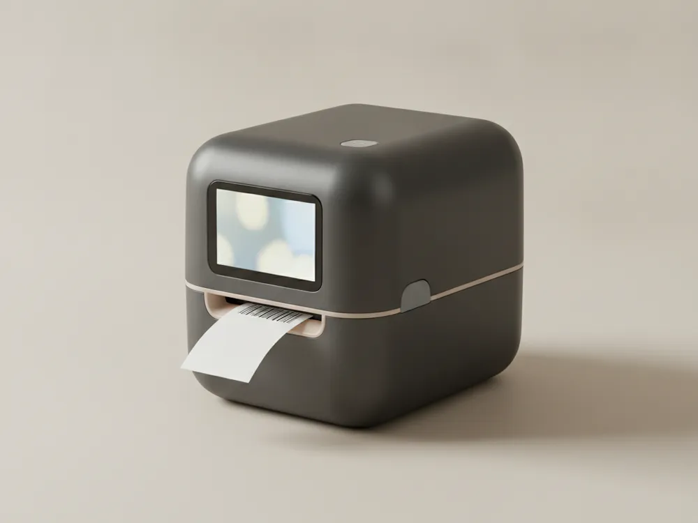 Tag L2: Barcodes, price tags, and prep stickers on demand.