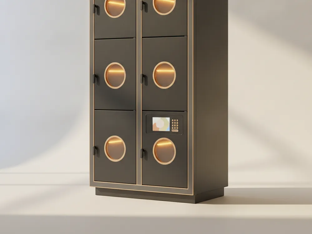 Vault H6 Heated: Heated 6-door locker that keeps takeout hot.